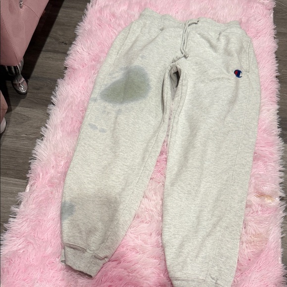 Champion Other - Aaron Carters personally owned Champion Light Gray Joggers